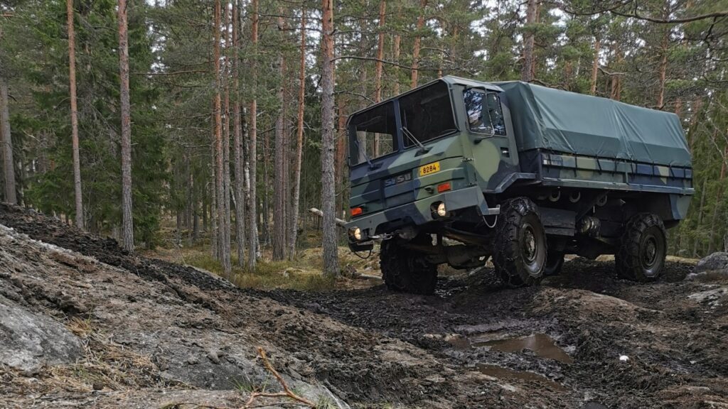 Terrängkörning. Foto Kim Johansson