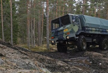 Terrängkörning. Foto Kim Johansson