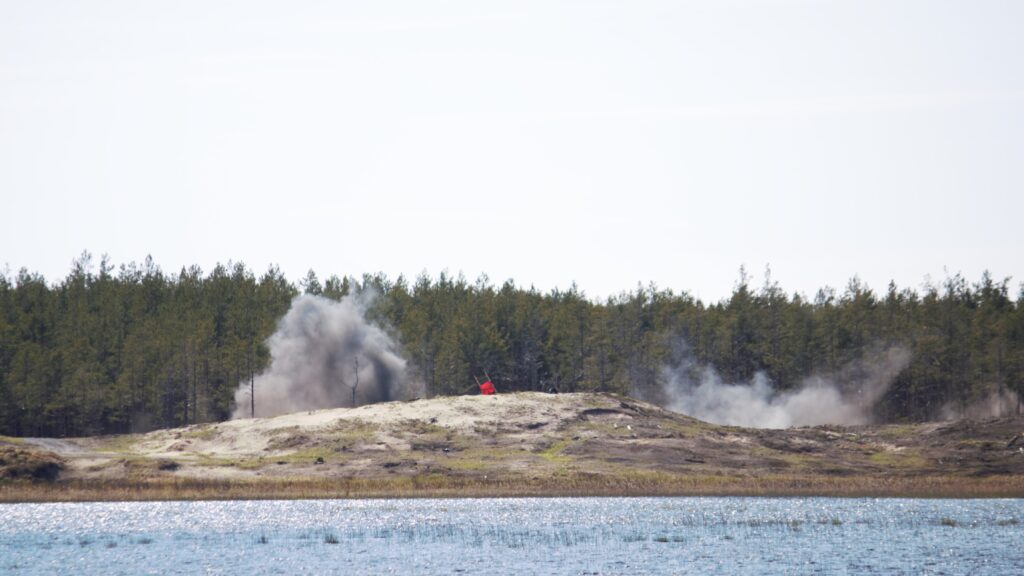 Lägesbild av explosioner på ETELÄ – lägret