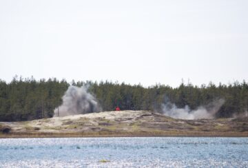 Lägesbild av explosioner på ETELÄ – lägret