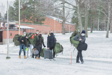 Kontingent 1/21 ryckte in i början av januari