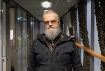 Fanbäraren Henrik Gahmberg