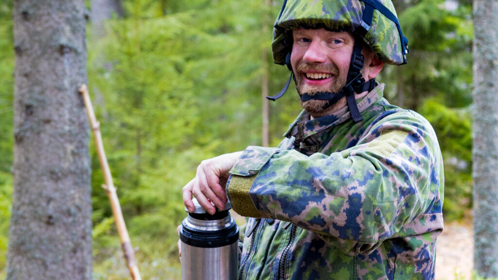 Barettmarschen ur reservistens  perspektiv – trygg, tung och givande