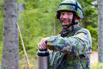 Barettmarschen ur reservistens  perspektiv – trygg, tung och givande