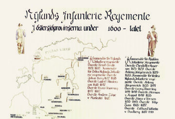 Nylands Infanteriregemente 1600 talet