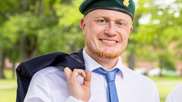 Chefredaktör Sebastian Dahlström. Fotograf Lempi Leinonen, Ruotuväki.